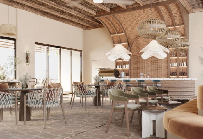 Luxury Café Interior
