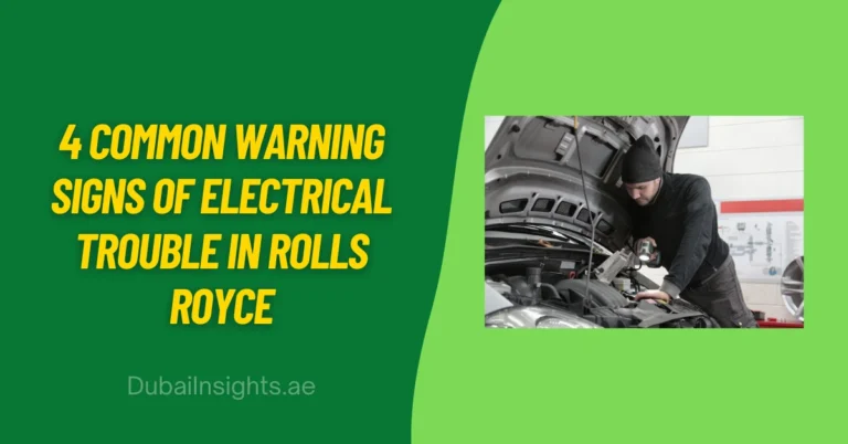 Common Warning Signs of Electrical Trouble in Rolls Royce