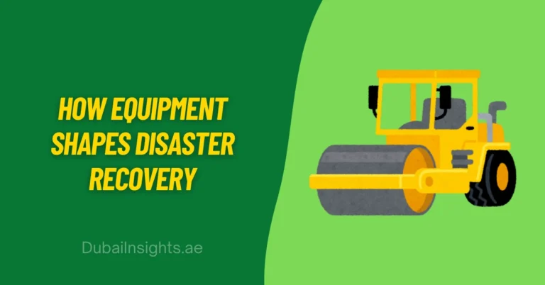 How Equipment Shapes Disaster Recovery