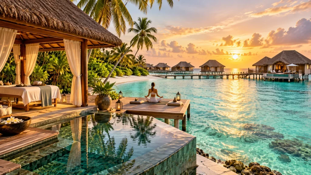 Island Serenity Luxury Wellness Retreats and Accommodations in the Maldives