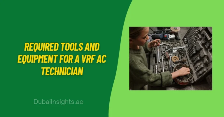 Required Tools and Equipment for a VRF AC Technician