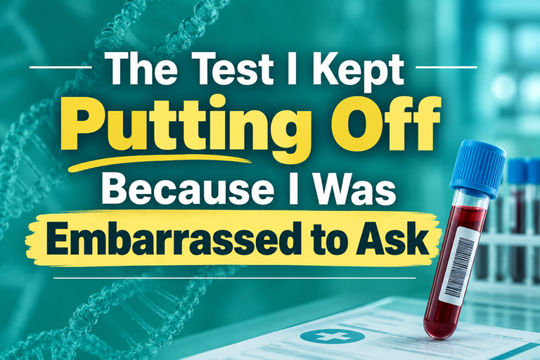 The Test I Kept Putting Off Because I Was Embarrassed to Ask